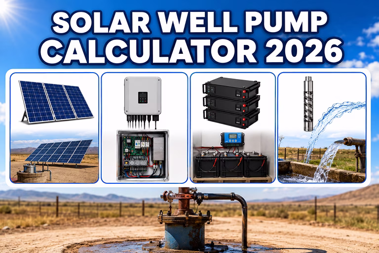Solar Well Pump Calculator